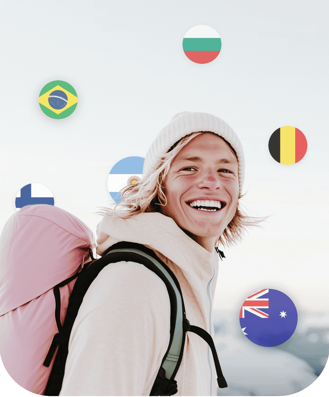 Traveler making clear international calls from anywhere